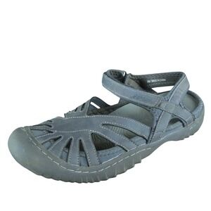 J Sport  Women Fisherman Sandal Shoes‎ Size 9 Medium Gray Synthetic